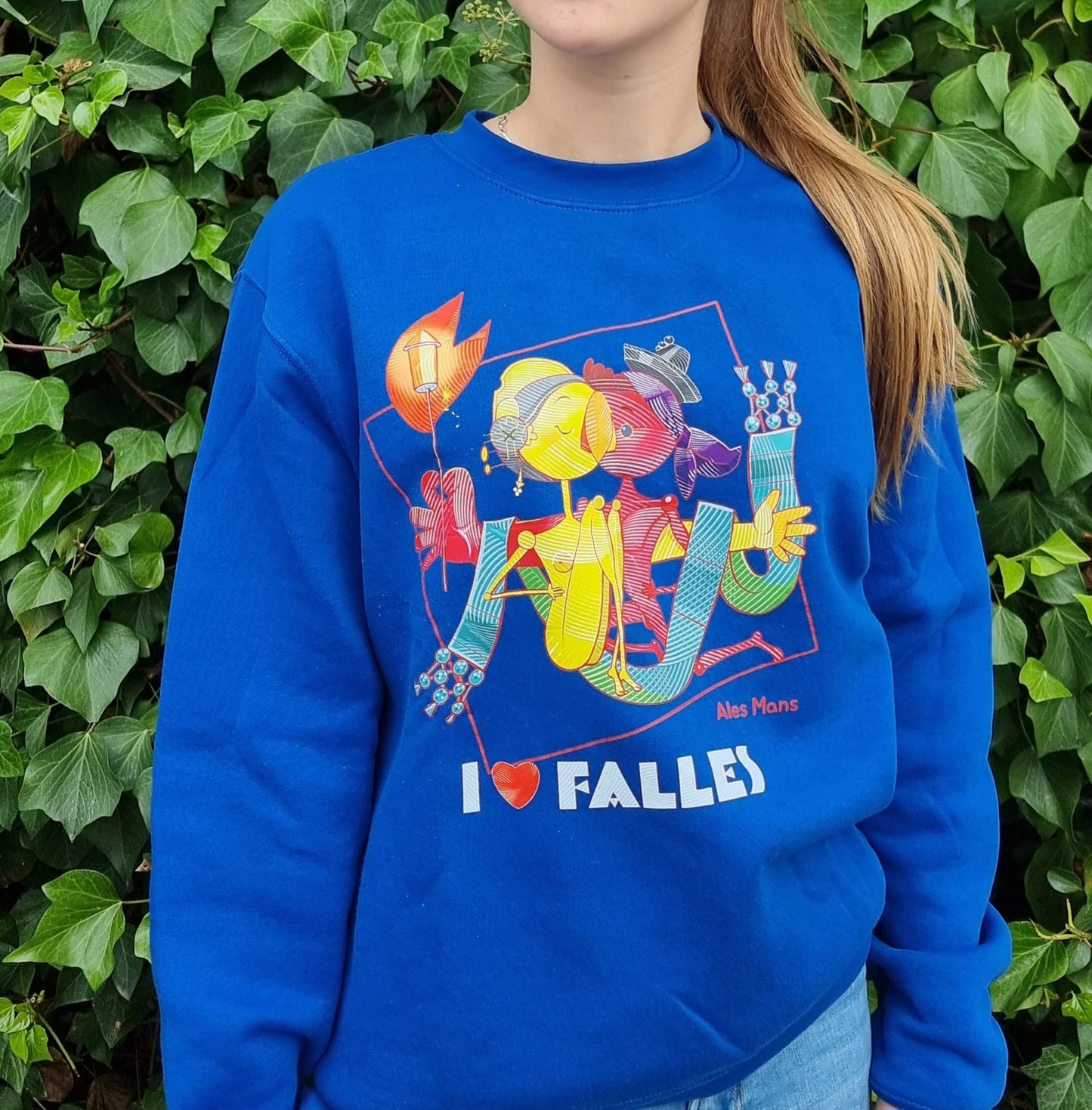 Sudadera I LOVE FALLES