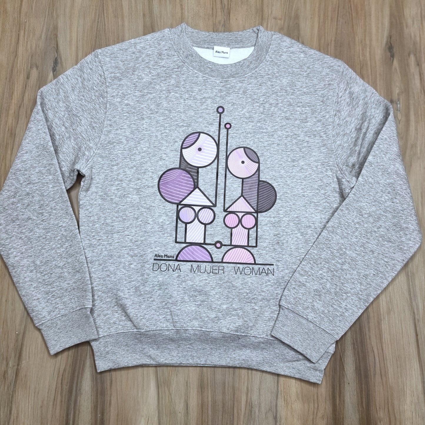 Sudadera Dones gris