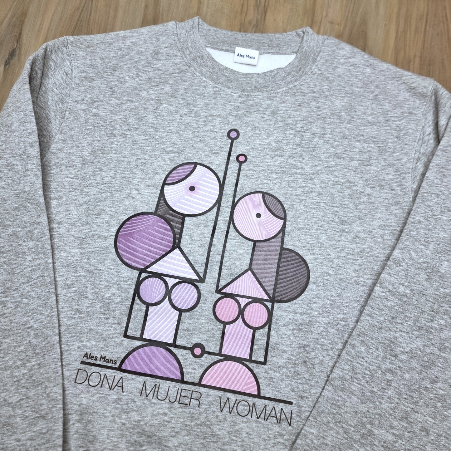 Sudadera Dones gris