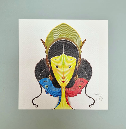 cuadradito tricéfala