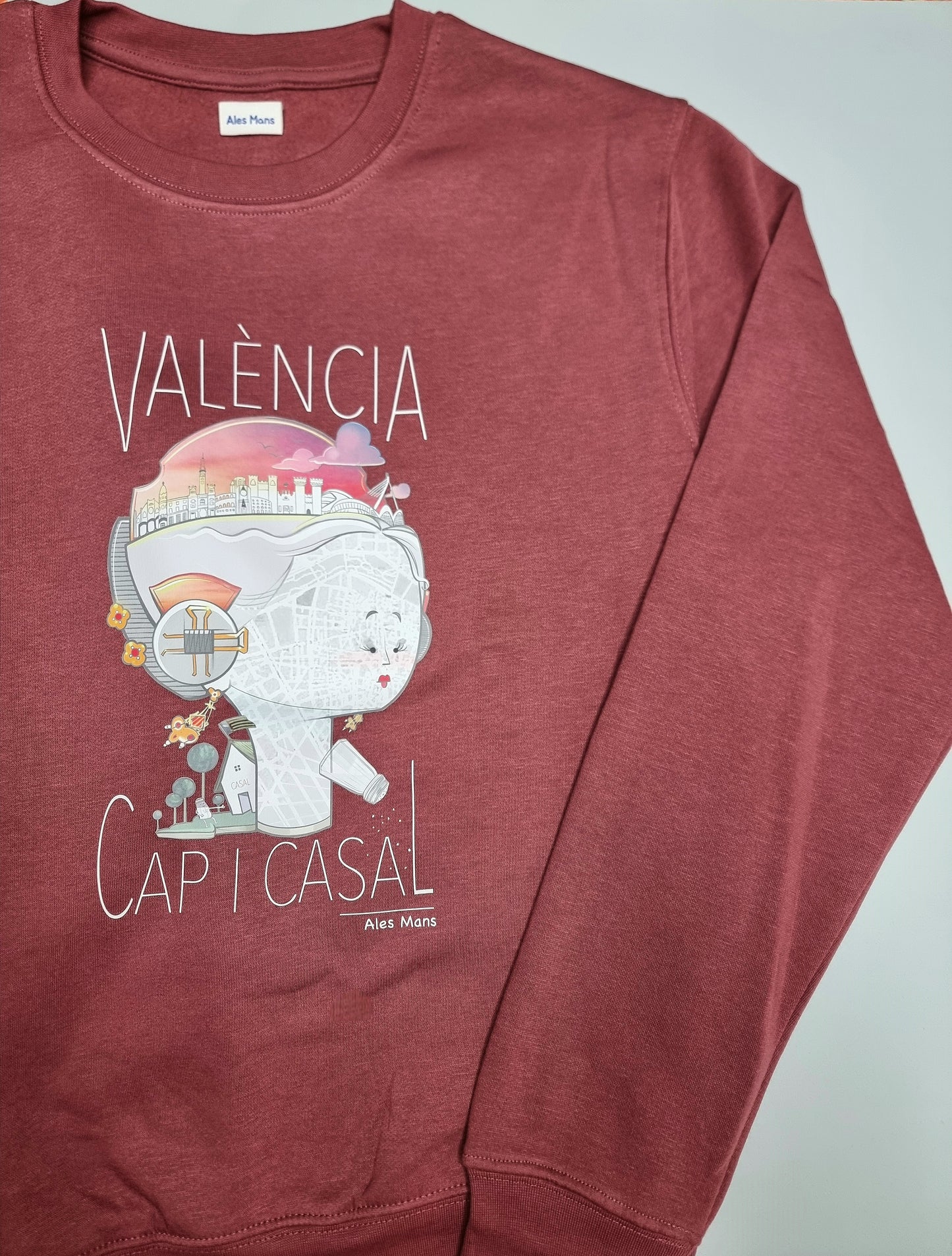 Sudadera València Cap i ca Sal