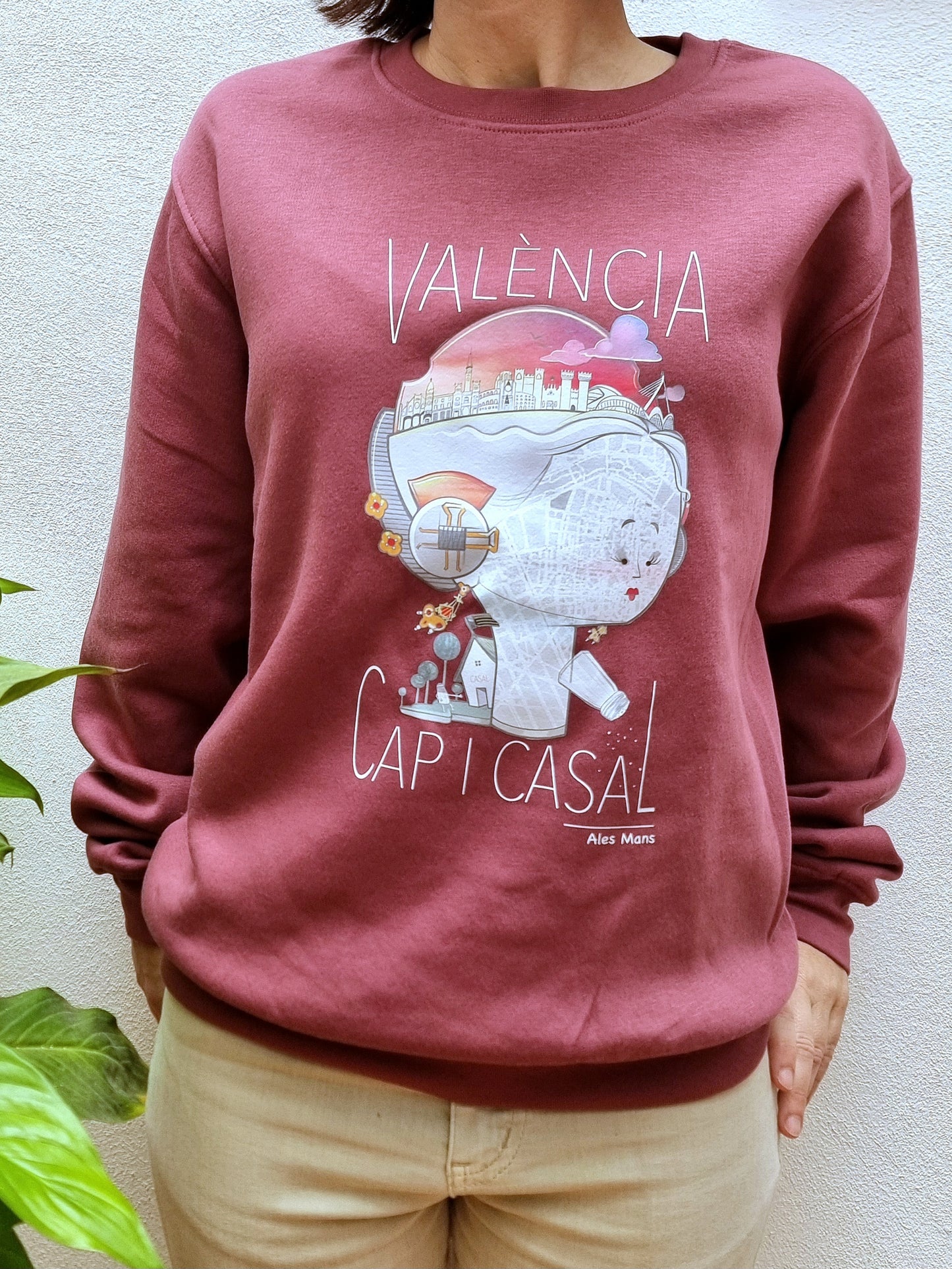 Sudadera València Cap i ca Sal