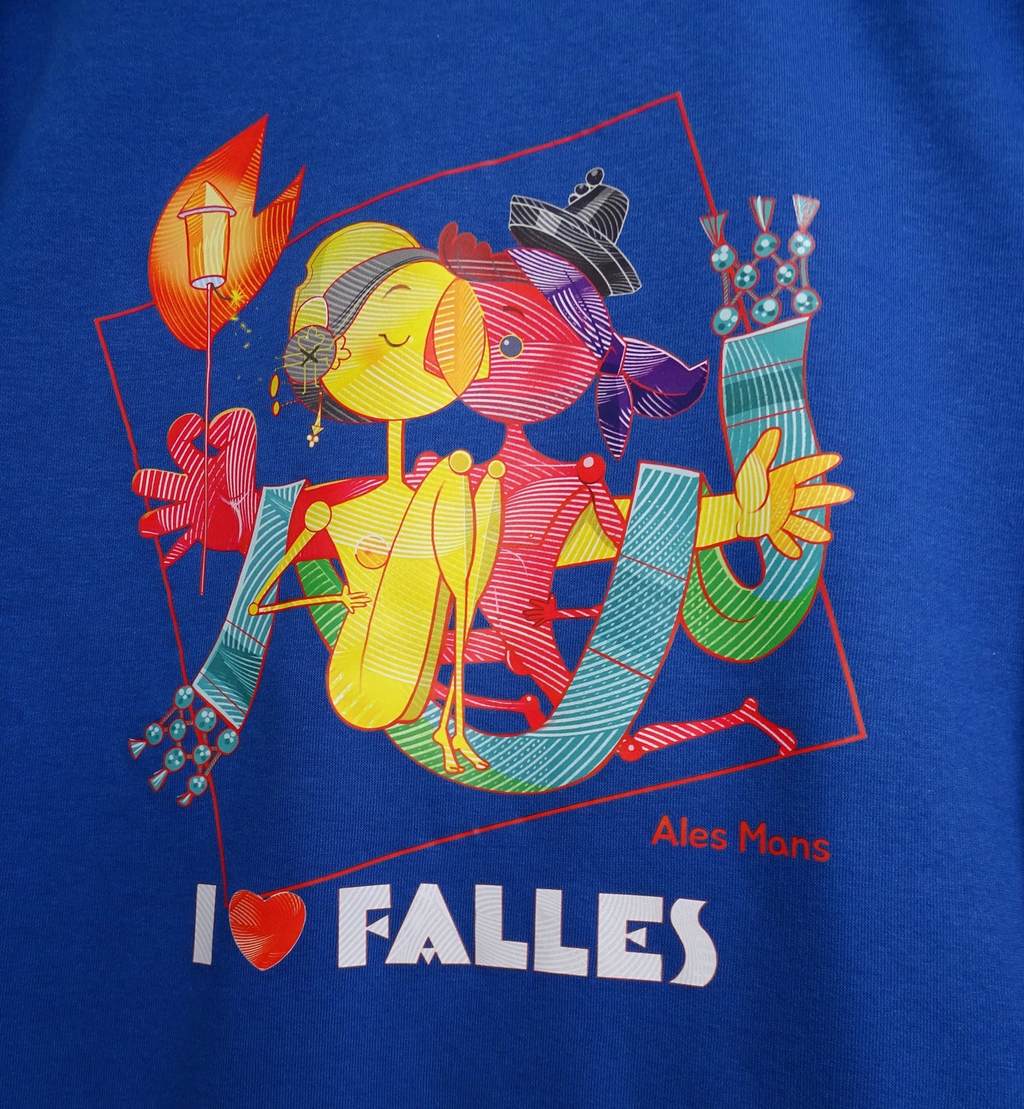 Sudadera I LOVE FALLES