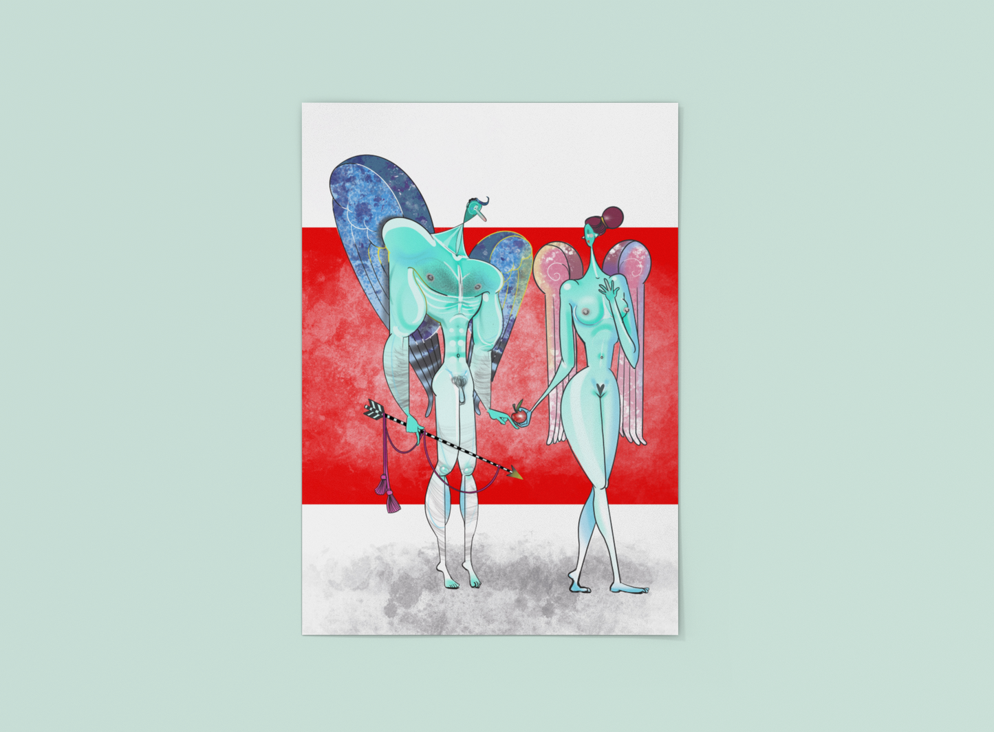 Pareja de ángeles