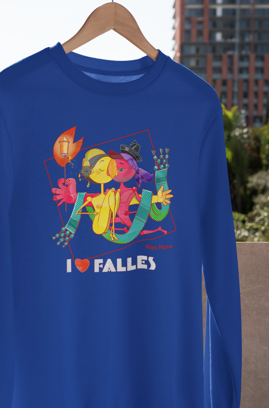 Sudadera I LOVE FALLES