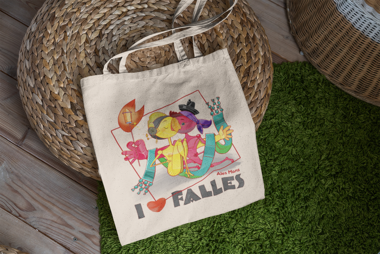 Bolsa I LOVE FALLES
