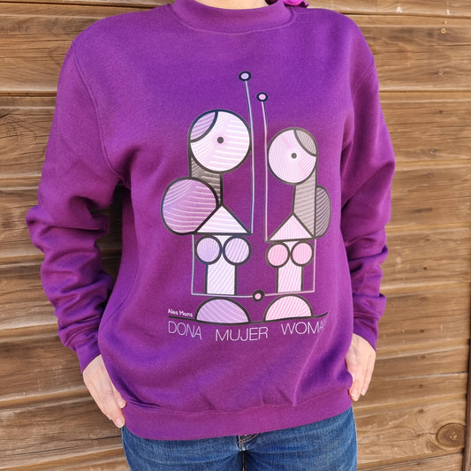 Sudadera Dones violeta