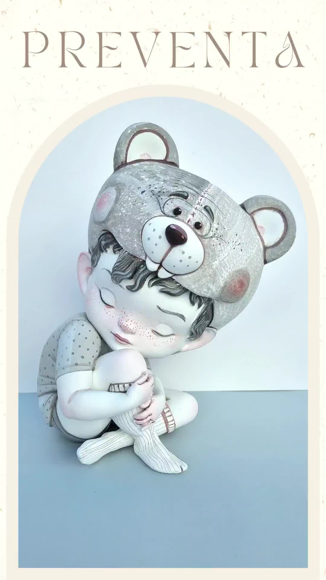 Preventa Escultura decorativa Soñador